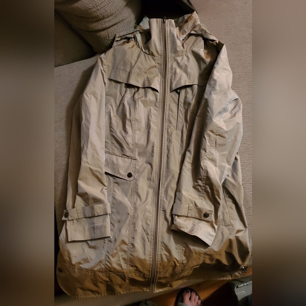 Ladies Cole Haan trench rain coat